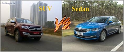SUV vs Sedan: Which One Should You Buy? » Car Blog India