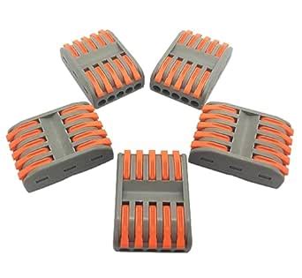 MTUERANC Wire Connectors, Compact Lever Wire Nuts Connectors Wire ...