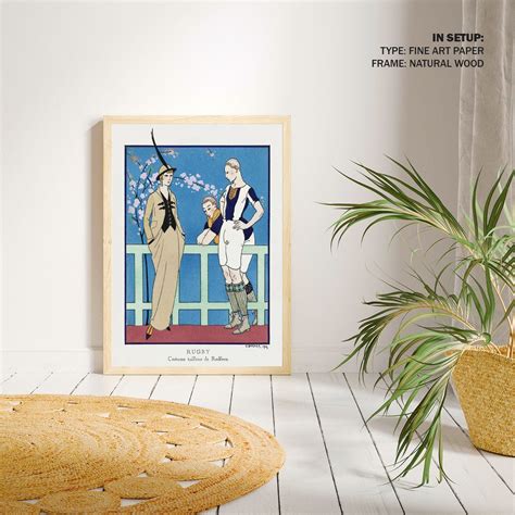 Rugby Costume tailleur de Redfern: Buy Premium Fashion Posters Online ...