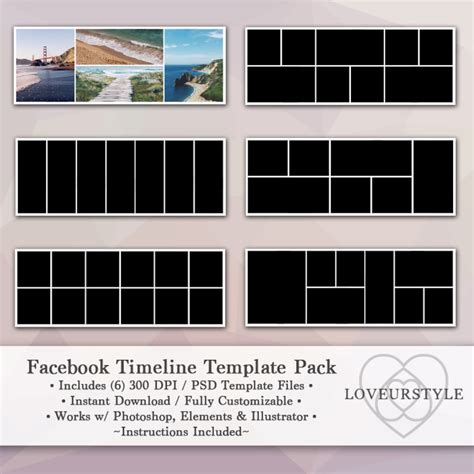 Facebook Timeline Template Download