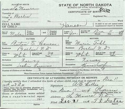 My Paternal Line - Tony Hanson