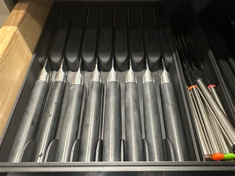 Gridfinity Steak Knife Kitchen Drawer Block Remix Remixed by ...