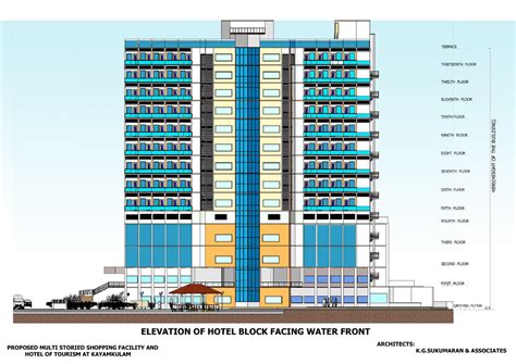 Schematic design – shopping complex and hotel