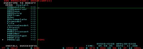 DUKKA SRINIVAS MAINFRAME: Prepare, Compile, Define, Install, Execute a ...