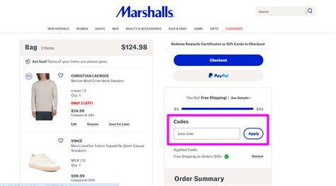 Marshalls Coupon Guide: Find and Use Promo Codes