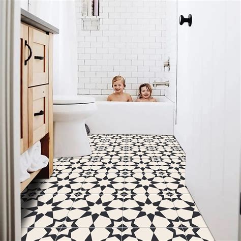 White Porcelain Tile Bathroom