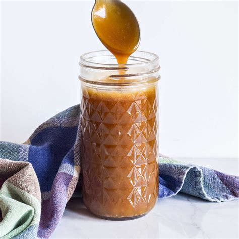 Brown Sugar Caramel Sauce (Easy Recipe) | Hello Little Home