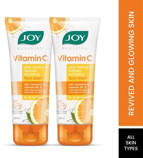 Joy Revivify Skin Brightening Vitamin C Face Wash - Price in India, Buy ...
