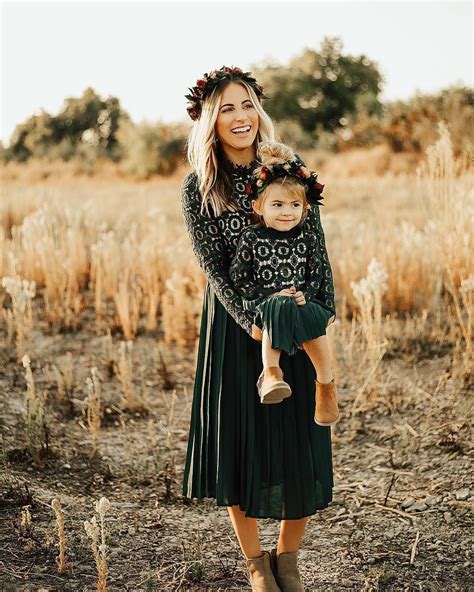 mom and me matching dresses for family photos and holiday parties ...