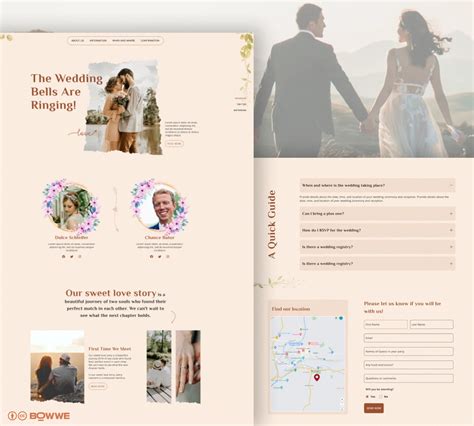 Hot Picks: 9 Gorgeous Wedding Website Templates You'll Love