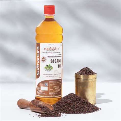 Sesame Oil – Cold Pressed – Sudhantira