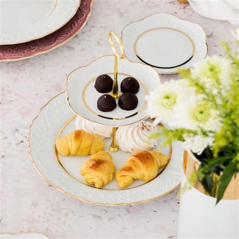 Porcel | Vivian 2 Tier Plate Stand | Now in India – Mérci Dehradun