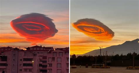 Turkey: 'UFO-Like' Cloud Stuns The Internet
