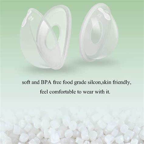 Anti-Flow Breast Shells with Stopper for Nursing Mothers - BPA Free ...