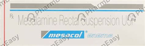 Buy Mesacol Enema 4 G Enema (60) Online at Flat 15% OFF | PharmEasy