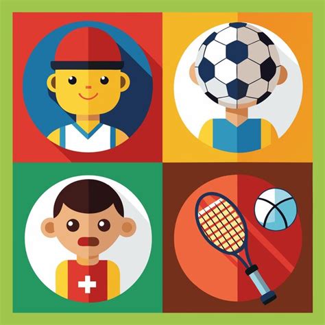 Cartoon Sports Symbol 的图像结果