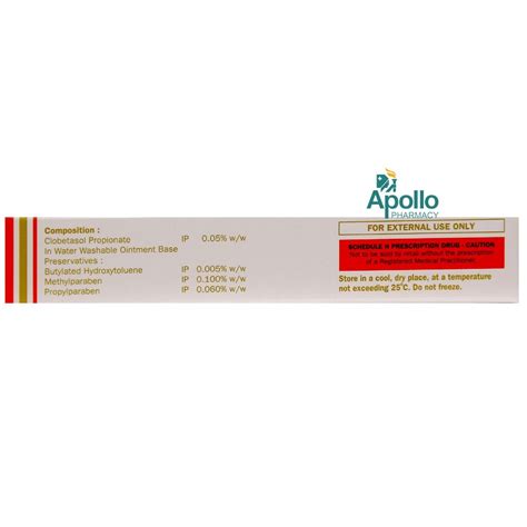 Clonate Ointment 30 gm Price, Uses, Side Effects, Composition - Apollo ...