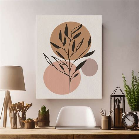 Wallfe Simple Boho Pine Wood Vertical Shape Matte Modern Wall Art ...