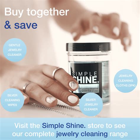 Simple Shine Silver Jewelry Cleaner Solution | Cleaning for Sterling ...