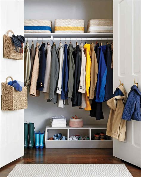 Declutter the Coat Closet | Martha Stewart