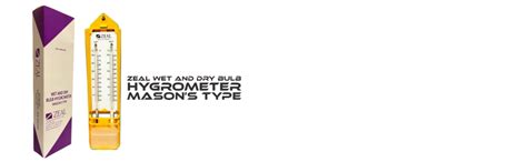 LABART Wet and Dry Bulb Hygrometer | Manson's Type Hygrometer | Mercury ...