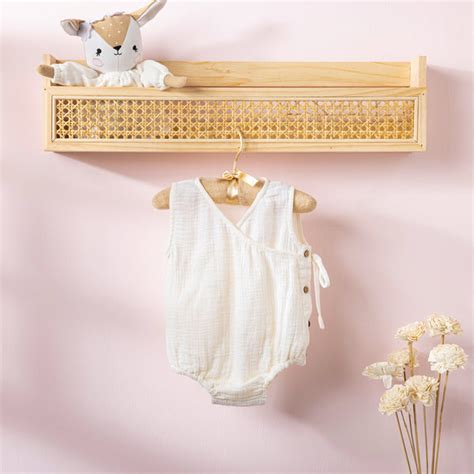 Buy the Unique Overlap Knotted Bodysuit for Infants | Baby Forest