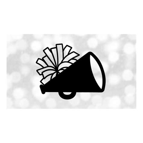 Cheerleading Megaphone Clipart
