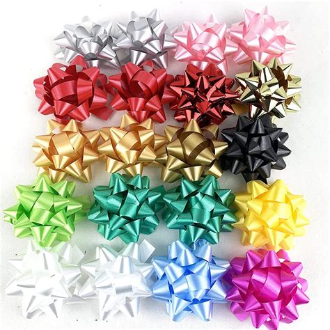 Buy (Pack of 10,Multicolor) Artificial Bows Flower for Home Birthday ...