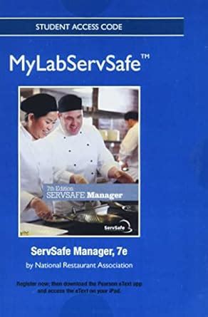 Buy MyLab ServSafe for Manager book with Pearson eText Full Course ...