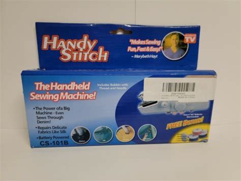 Buy Handy Stitch Portable Cordless Handheld Sewing Machine As Seen on ...