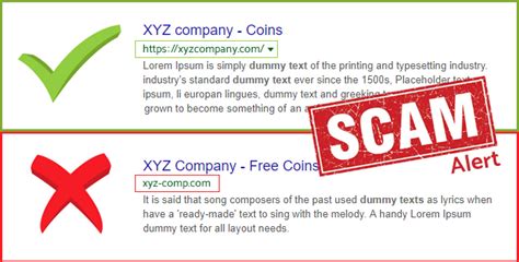 Image result for Fake Scam Website