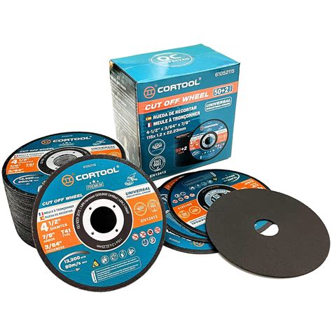 Buy Cut Off Wheels 4 12 Inch, 52PCS Stainless Steel & Metal Cutting ...