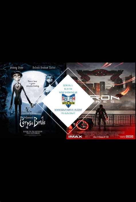 CORPSE BRIDE & TRON: ARES ST1 - South Drive-in Theater