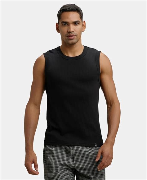 Black Vests: Buy Black Vests for Men Online at Best Price | Jockey India
