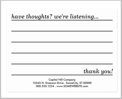Image result for Comment Card Design