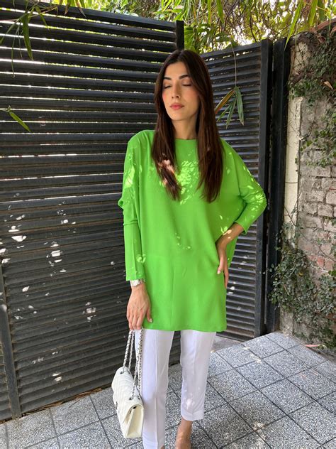 Plumbob Green Laurie Tunic – Nour