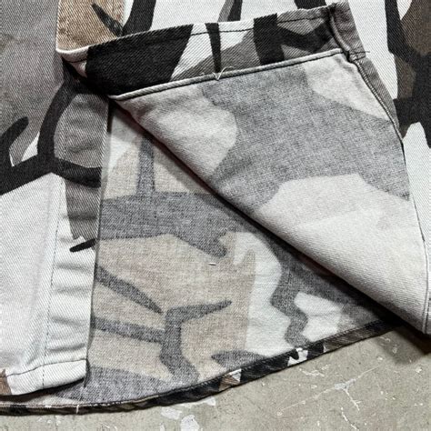 80's 90's PREDATOR CAMOUFLAGE プレデター カモフラージュシャツ 迷彩 FALL GRAY グレー コットン ...