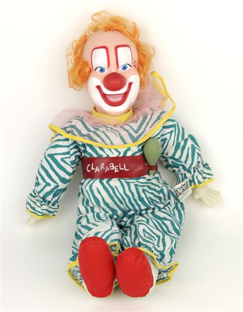 Lot Detail - 1977 Clarabell The Clown 20" Doll With Squeaker