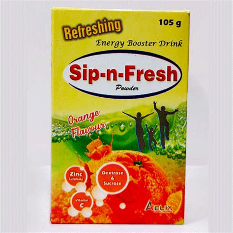 SIP N FRESH Energy Drink Aelix Healthcare