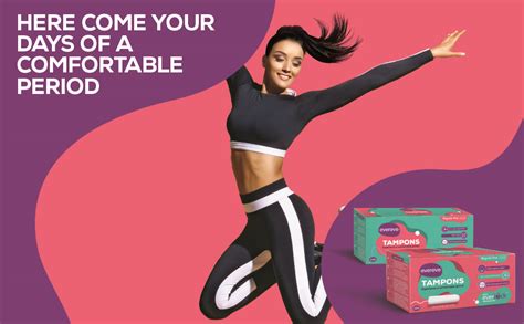 Evereve Tampons, For Heavy Menstrual flow, 20 pcs, Super absorption ...