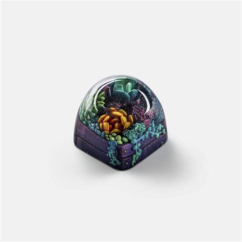 Dwarf Factory Terrarium Aqualia Artisan Custom Keycap Premium : Amazon ...