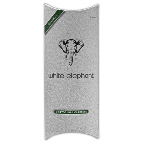 White Elephant Cotton Pipe Cleaner - Jonnybaba Smoke Shop – Jonnybaba ...