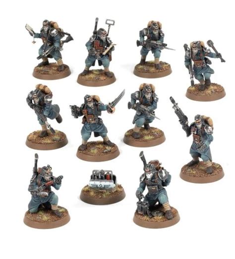 Warhammer 40K Kill Team Death Korps of Krieg Veteran Guardsman 10 ...