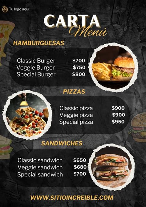 Comida Restaurant Menu 的图像结果