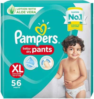Pampers XL 56 Pants Diapers - XL (56 Pieces) - XL - Buy 56 Pampers Pant ...
