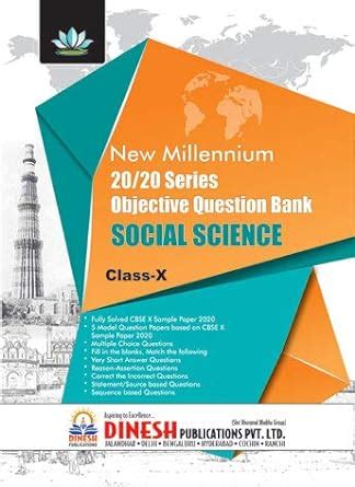 New Millennium 20/20 Series Objective Questions Bank SOCIAL SCIENCE ...