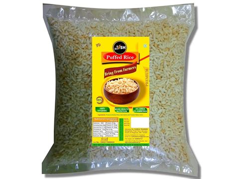 Sish Desi Super Lean Urea Free Bengali Muri Puffed rice 60g | Handmade ...
