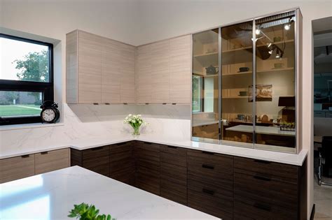Modern Glass Kitchen Cabinet Doors