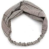 Buy Vogue Hair Accessories Solid Suede Fabric Knot Stretchable Hairband ...