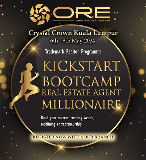 ORE - Kickstart Bootcamp for Real Estate Agent Millionaires, Crystal ...